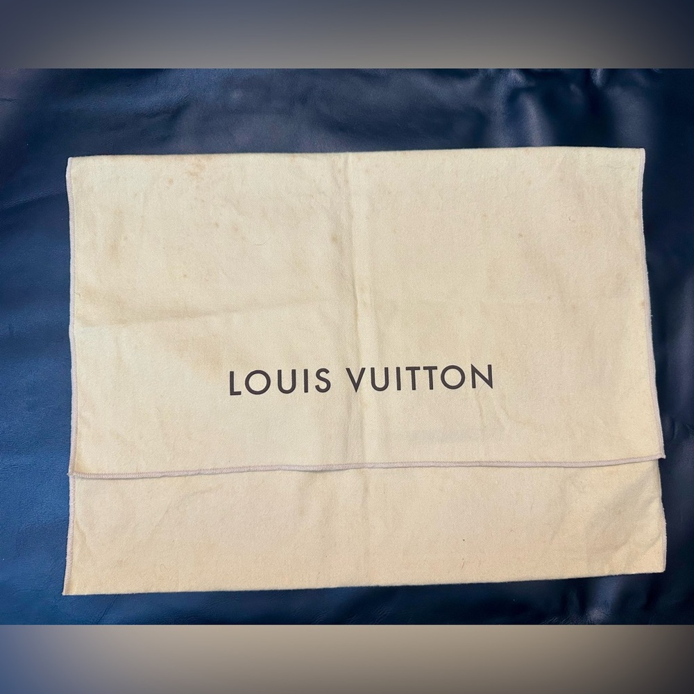 Vintage Louis Vuitton Cream Dust Bag -Read the description